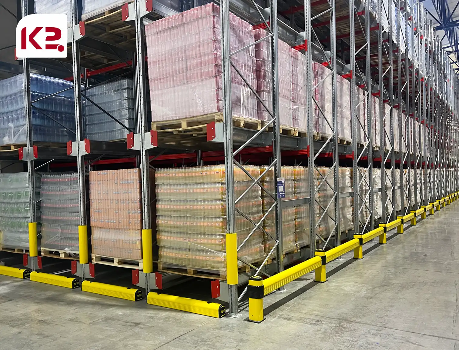 სასაწყობე სისტემების მონტაჟი K2-ის მიერ