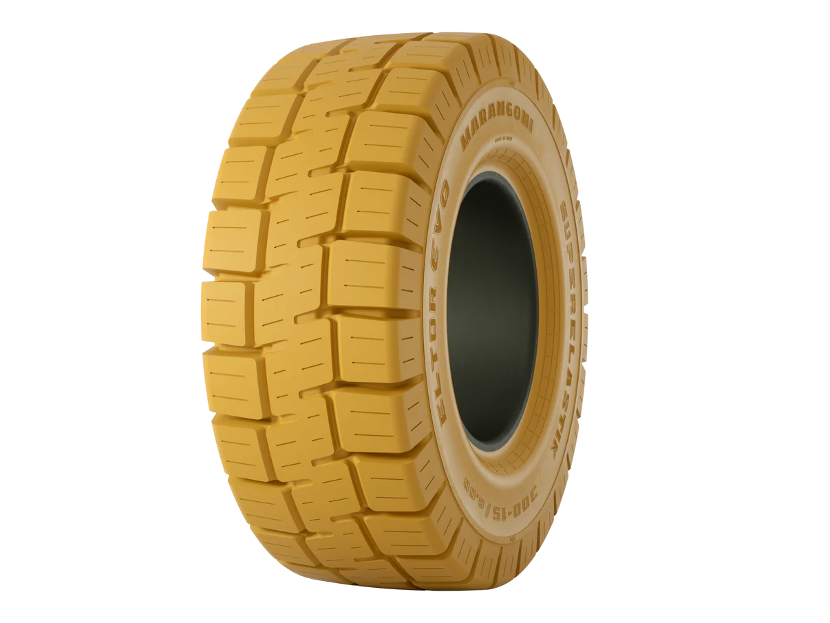 ELTOR EVO NM 140/55-9: Durable, energy-efficient non-marking forklift tire.