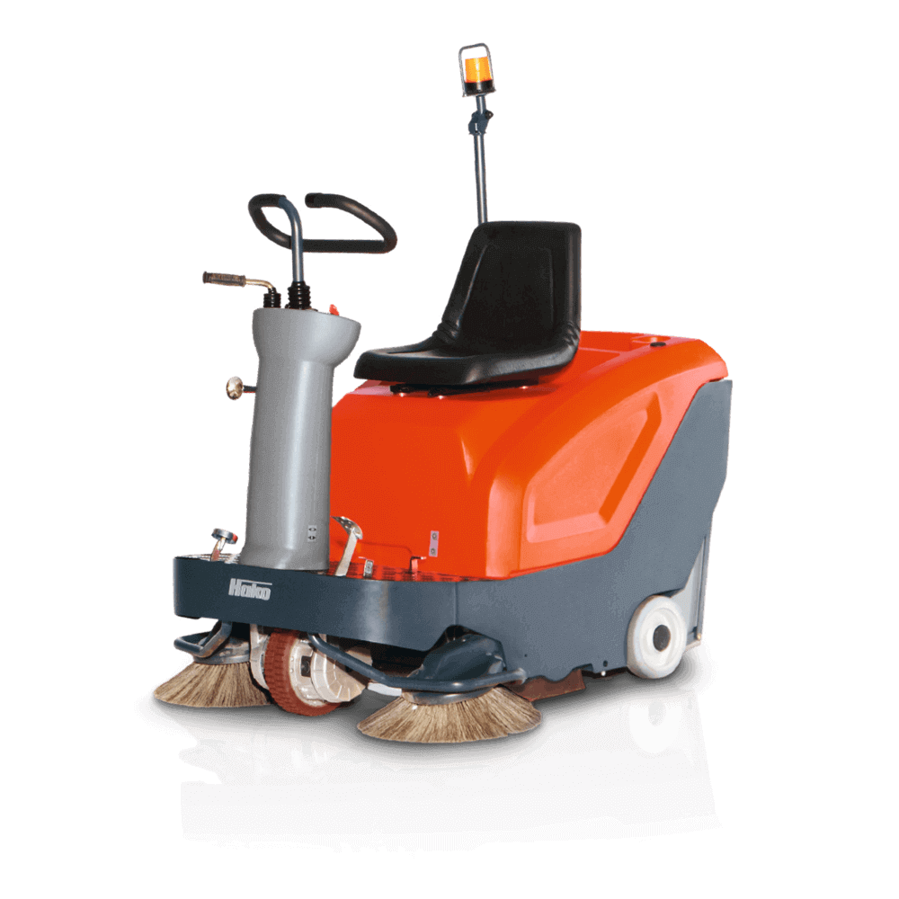 German Electric Sweeping Machine - Hako Sweepmaster B800 R