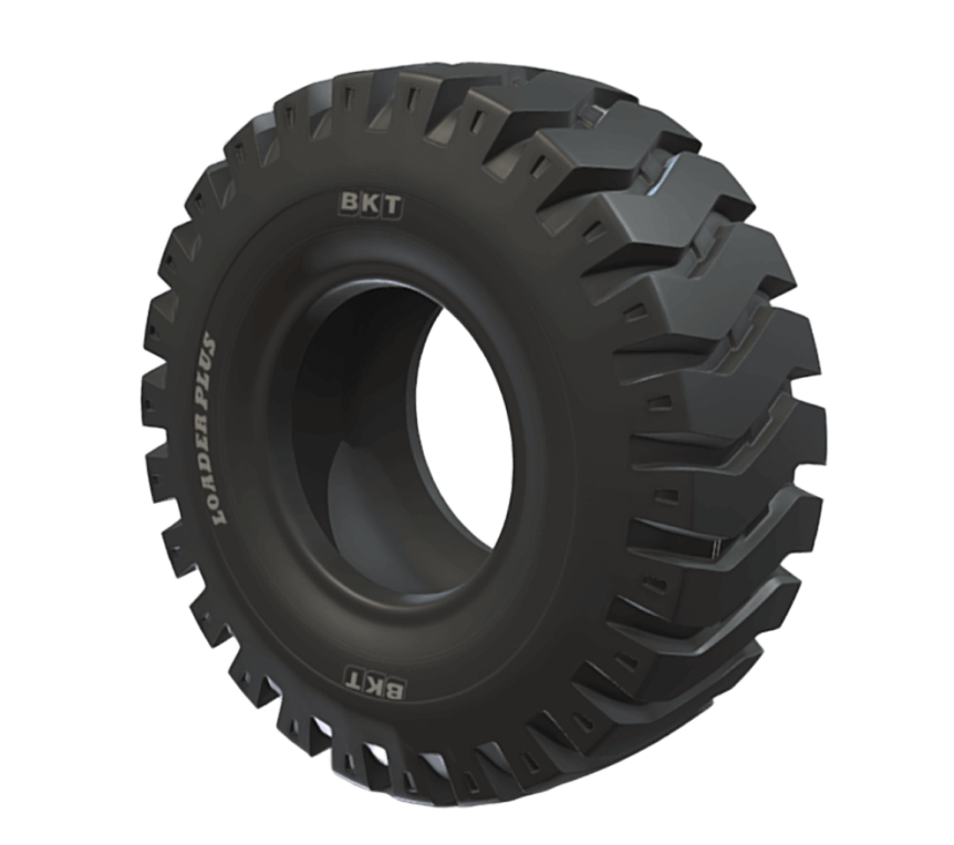 23.5-25 20PR BKT LOADER PLUS: High-quality tire, exceptional grip and stability, ideal for heavy-duty tasks.