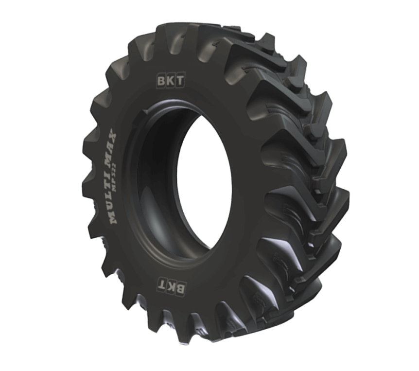 17.5LR24 BKT MULTIMAX MP 522: Backhoe loaders telehandler tire, stability, exceptional grip, and resistance to damage.